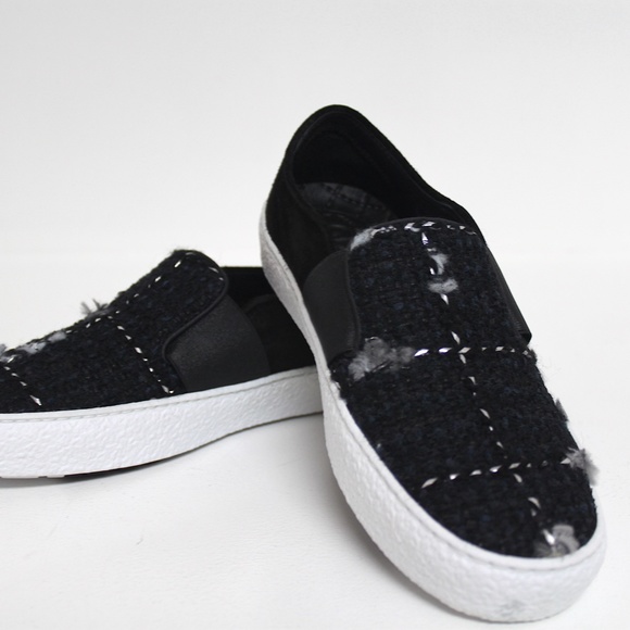 Multicolor New Flats Tweed Sneakers 5.5 - Picture 7 of 8